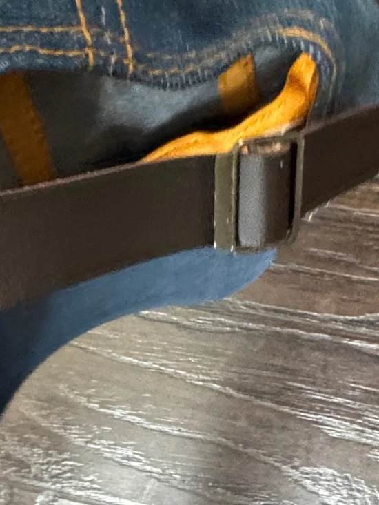 Bon Voyage Denim Cap with Crystal Floral Accent , New w/ Tag - Picture 10 of 10